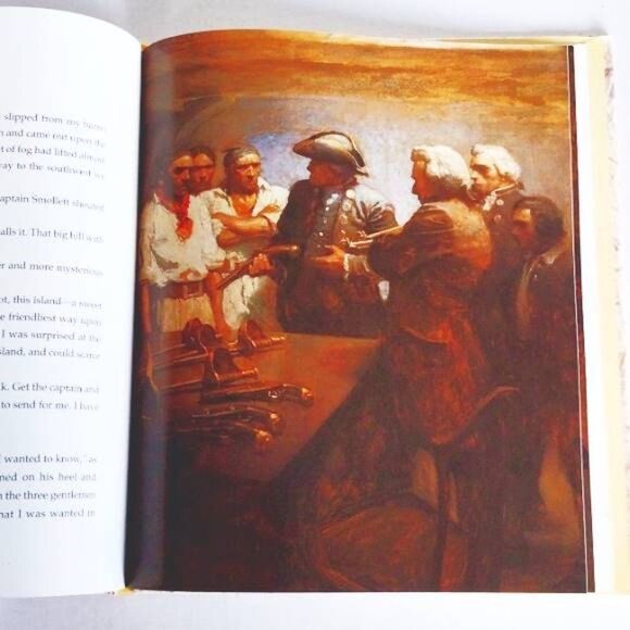 Treasure Island Scribner Classic Illustrated Storybook Robert Louis Stevenson - Picture 6 of 9